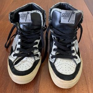 Golden Goose 2.12 Hightop Sneakers.
